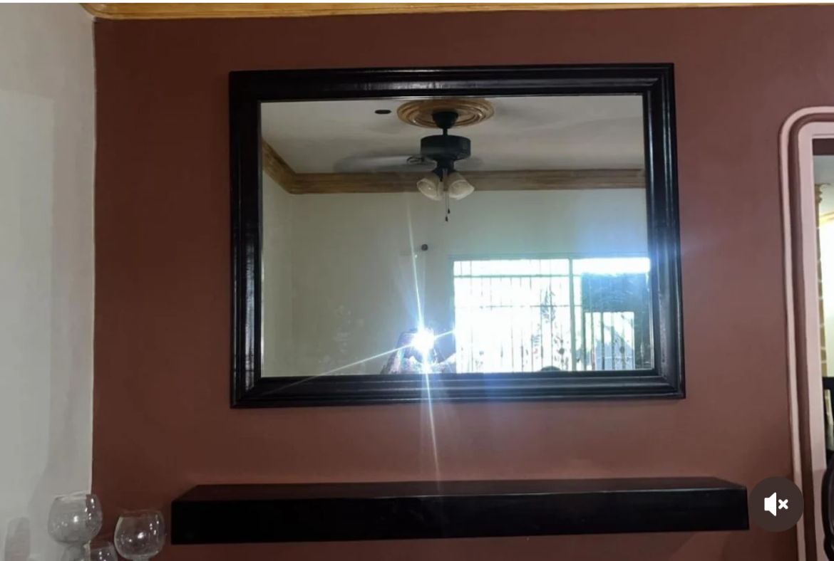 Trabajo de Espejo y repisa flotante 